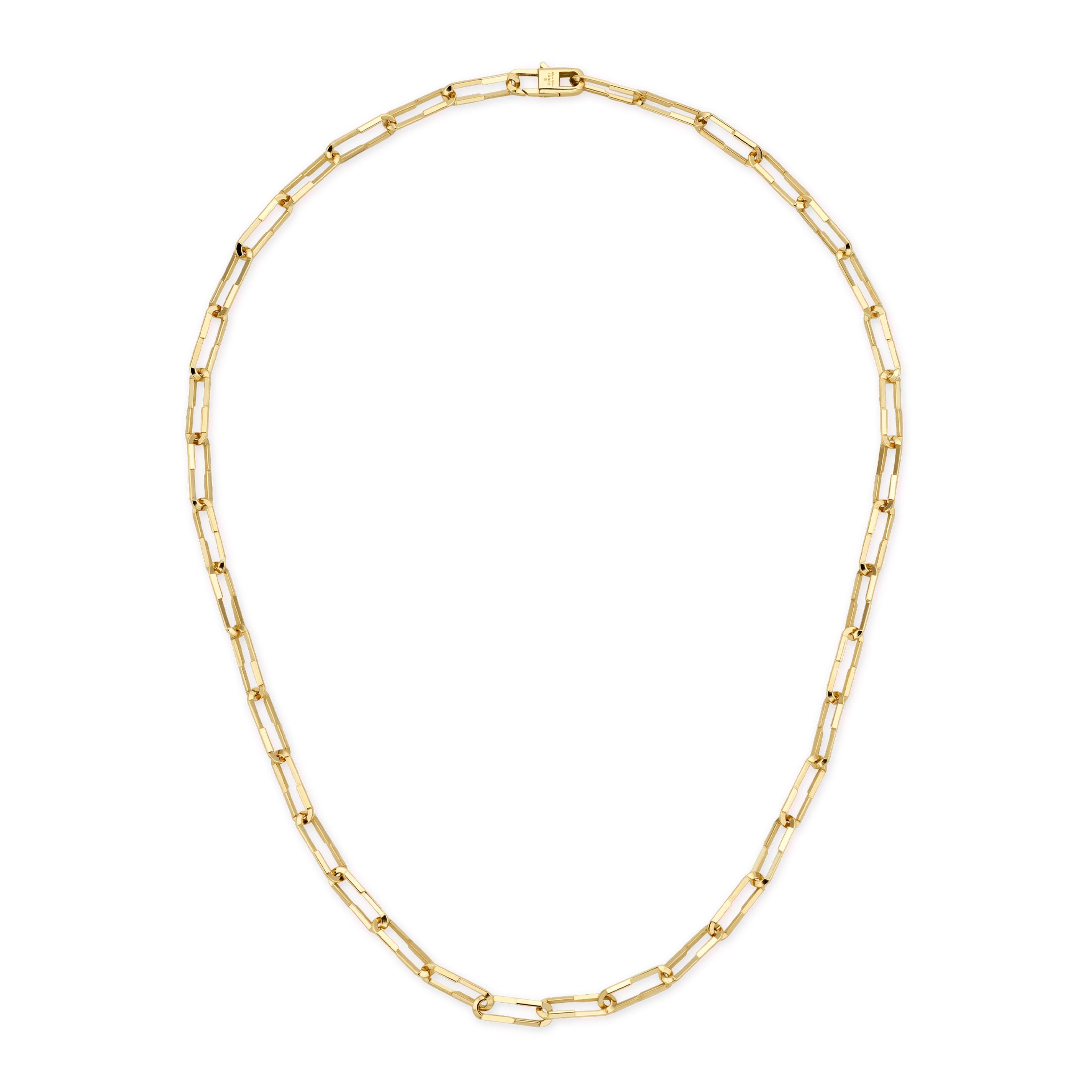 Gucci 18k Yellow Gold Link to Love Necklace
