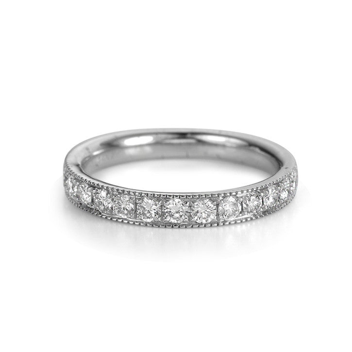 14K White Gold Diamond Ring