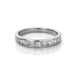 14K White Gold Diamond Ring