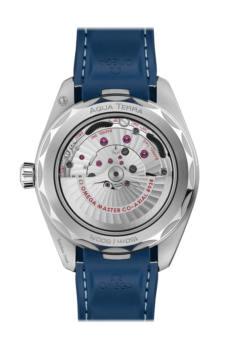 Omega Aqua Terra 150M Co‑Axial Master Chronometer GMT Worldtimer 43 MM